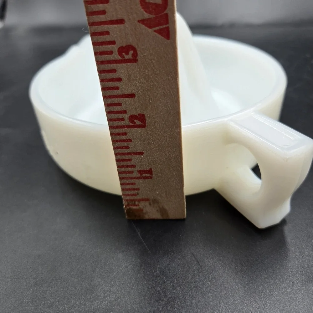 Vintage 1950's White Milk Glass 